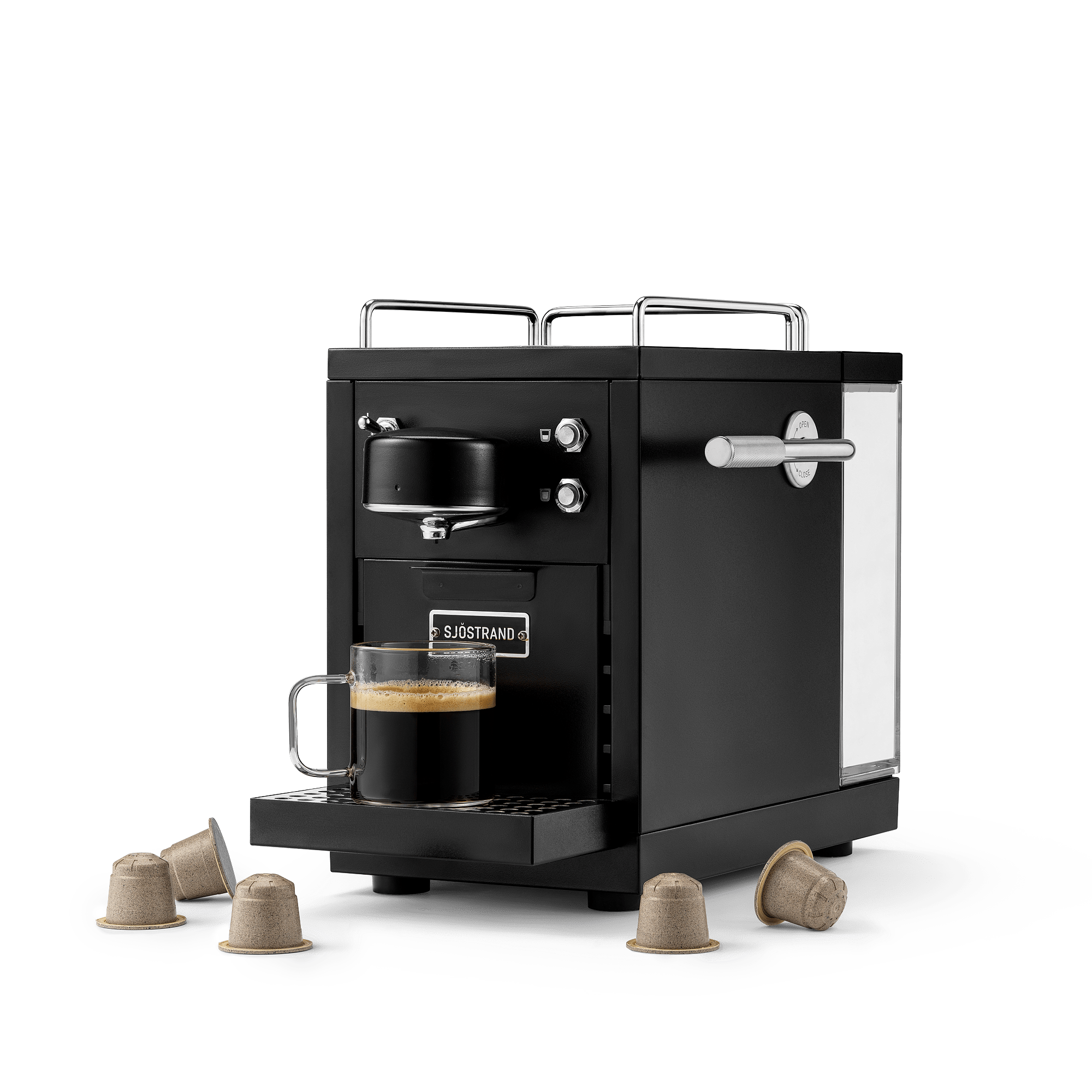The Original 2 Black Coffee Capsule Machine | Sjöstrand