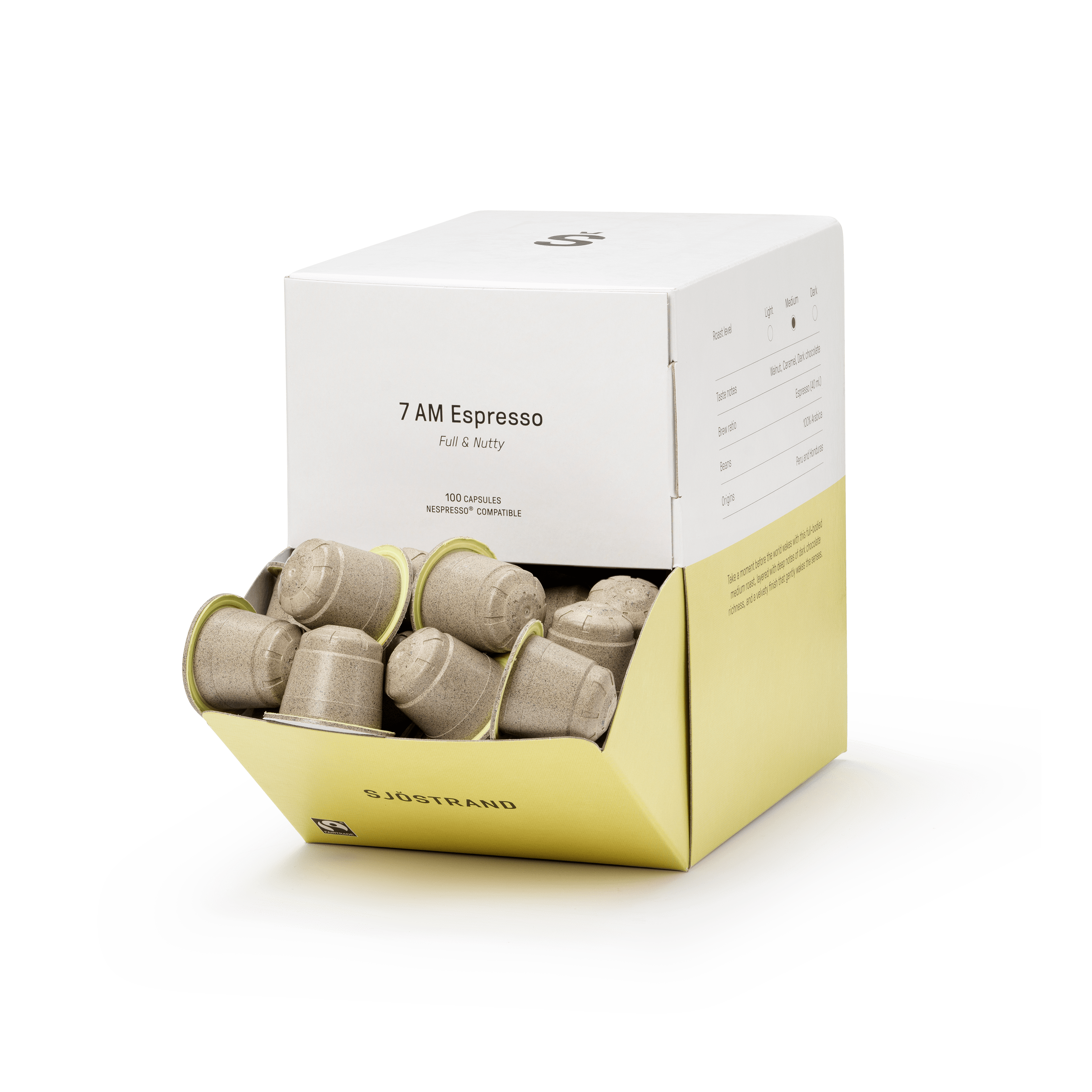 7 AM Espresso coffee capsules for offices by Sjöstrand image