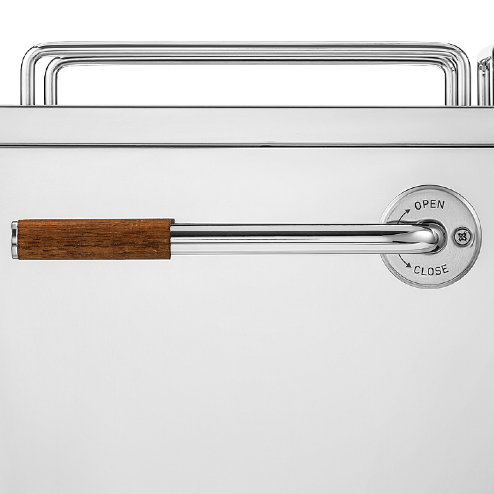 Handle grip 2 -Steel - Walnut image