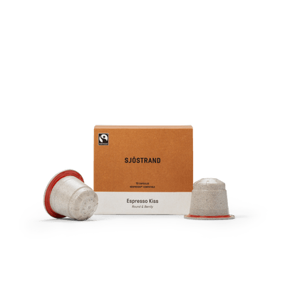 Espresso Kiss coffee capsules compatible with Nespresso® Original machines - by Sjöstrand