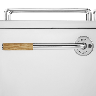 Handle grip 2 - Steel - Oak - sjostrandcoffee