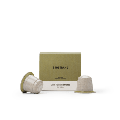 Dark Rush Ristretto B2B coffee capsules compatible with Nespresso® Original machines - by Sjöstrand
