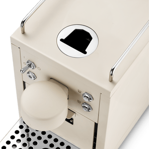 Close-up of The Original 2.0 Beige coffee machine