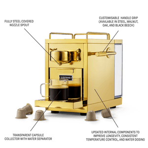 The Original 2.0 Brass coffee machine