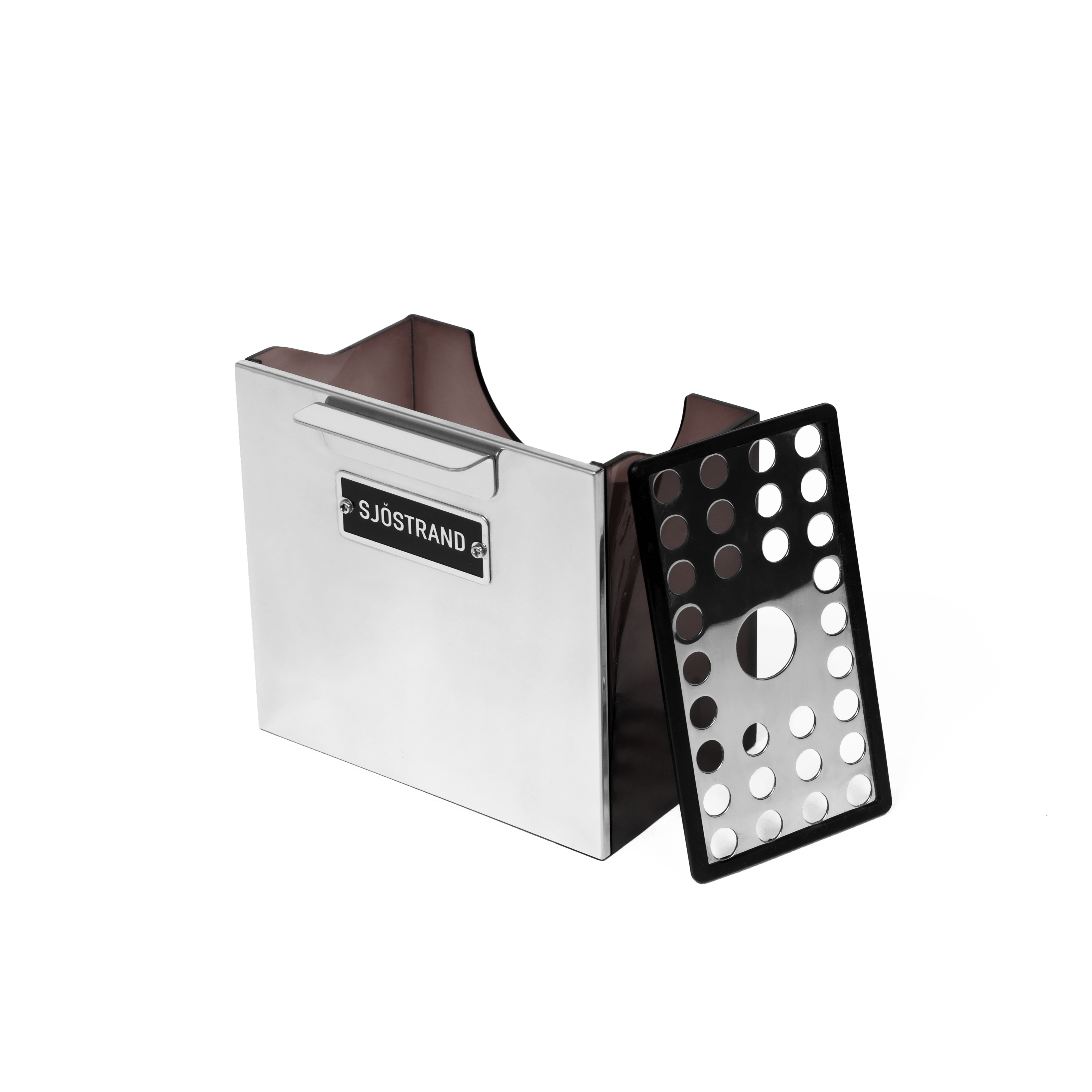 Capsule Conainer Capsule Container with Separator Tray | Black | Sjöstrand